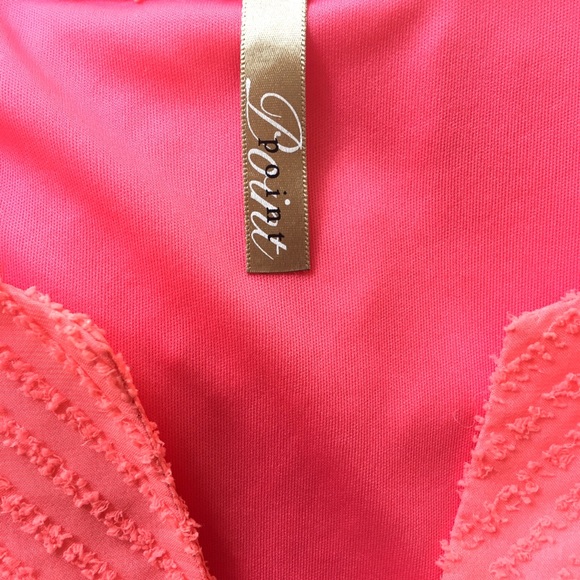 Women’s coral color Dress, Coverup Or Tunic Top! So Versatile! Vacay! - Picture 4 of 7